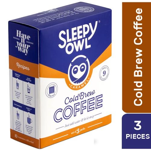 Sleepy Owl Caramel Cold Brew Bags, 150 g-1.webp